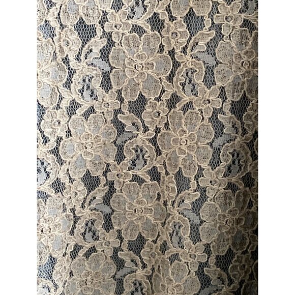 VTG JJill Out of the Blue Denim Jacket Button Down Front Waist Pockets Ruffle S - Picture 3 of 16